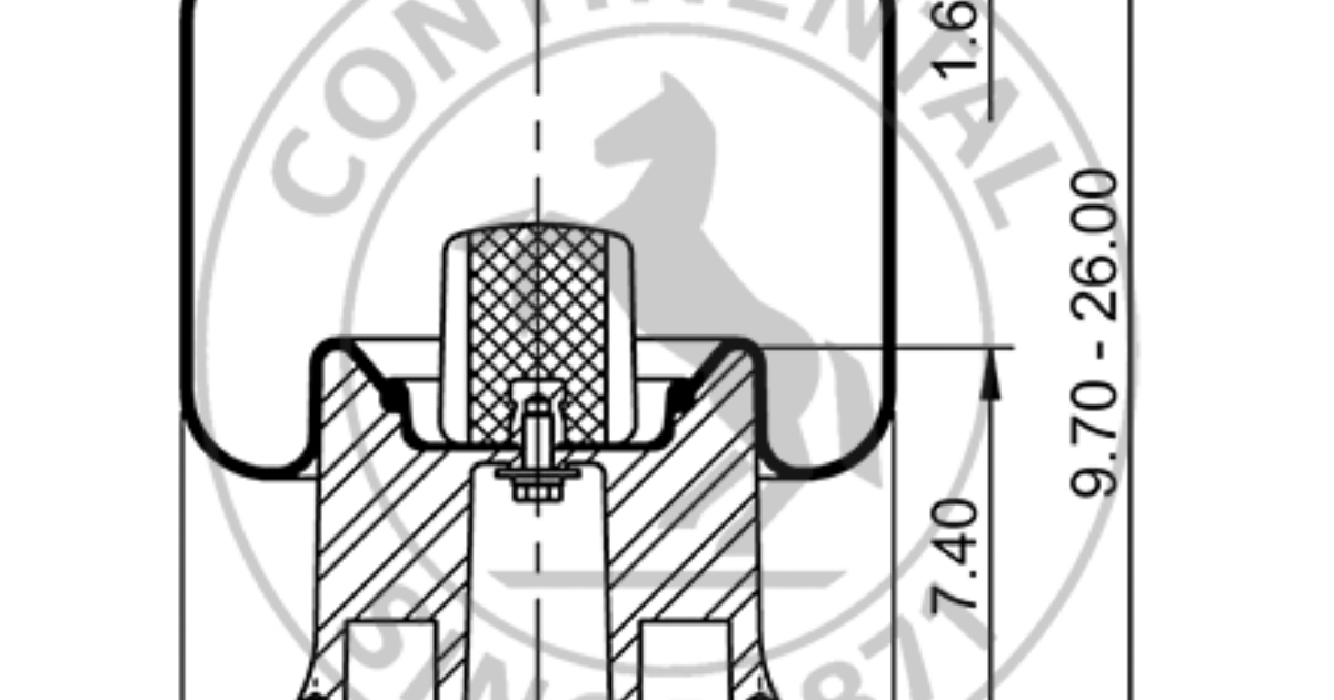 ContiTech Air Spring 64327 | Kenosha Truck Parts