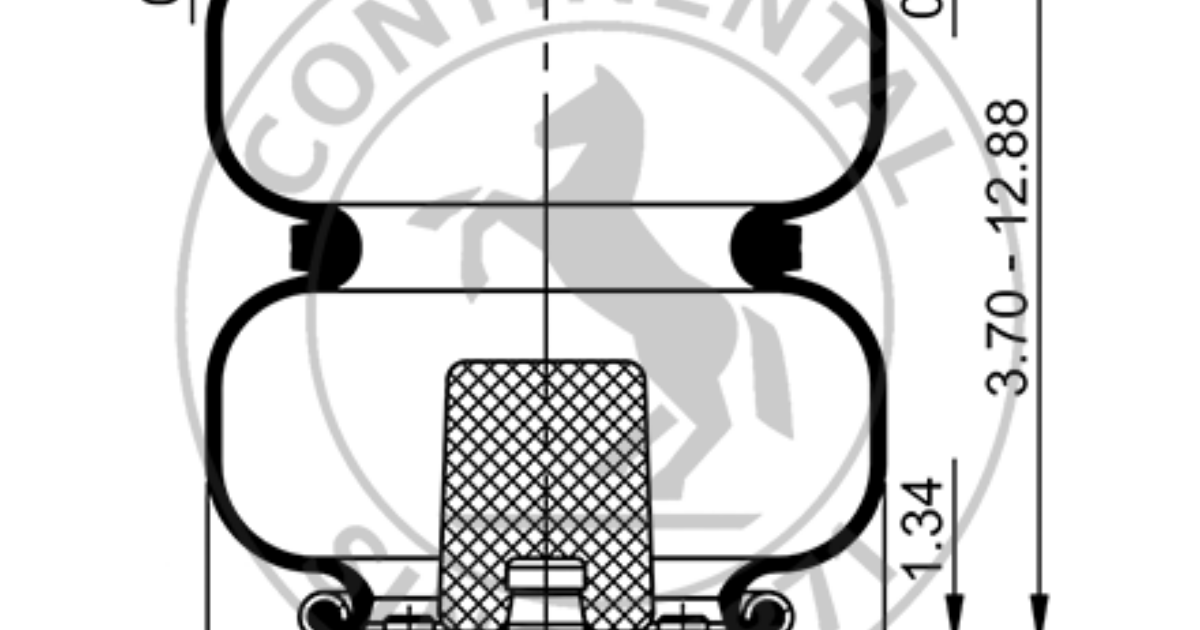 ContiTech Air Spring 64554 | Kenosha Truck Parts