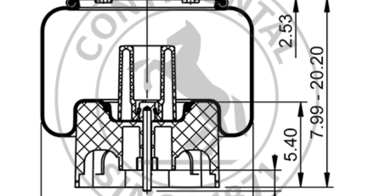 ContiTech Air Spring 64636 | Kenosha Truck Parts